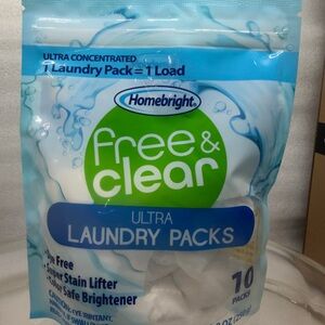 Free & Clear Ultra Laundry Packs - White